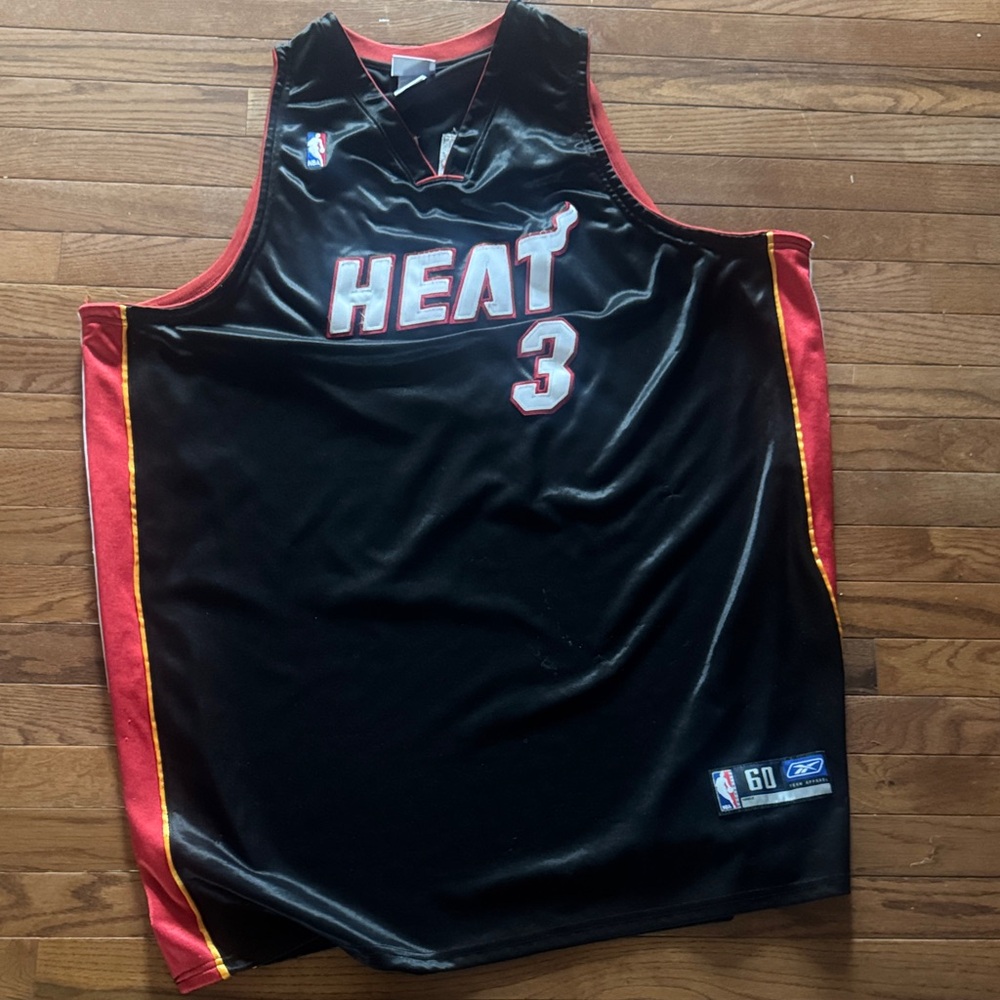 Team Apparel Black and Red Basketball Jersey